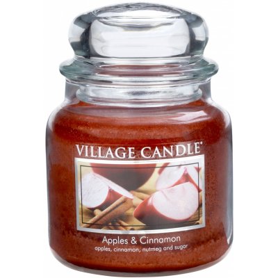 Village Candle Apples & Cinnamon 389 g – Zboží Mobilmania