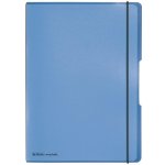 Herlitz sešit flex A4 2x čtverečkovaný + linkovaný PP modrý – Hledejceny.cz