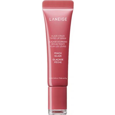 Laneige Tónované sérum na rty Peach Glaze Tinted Lip Serum 12 g – Zboží Dáma