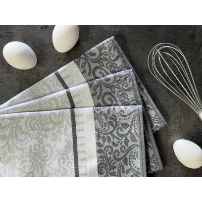 Sleep-well Ornamenty 50x70 cm 3 ks šedé – Zboží Dáma