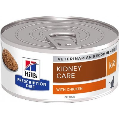 Hill's Fel. PD K/D Kidney Care Chicken 156 g – Zboží Mobilmania