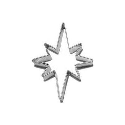 Vykrajovátko hvězdička 8 cípů 17x24 mm - Smolík – Hledejceny.cz