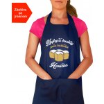 Kariban Zástěra pro babičku Nejlepší buchty peče babička Tmavě modrá Navy – Hledejceny.cz