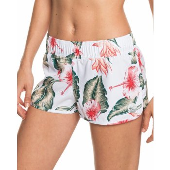 Roxy Koupací kraťasy Love Printed bright white tropical love swim