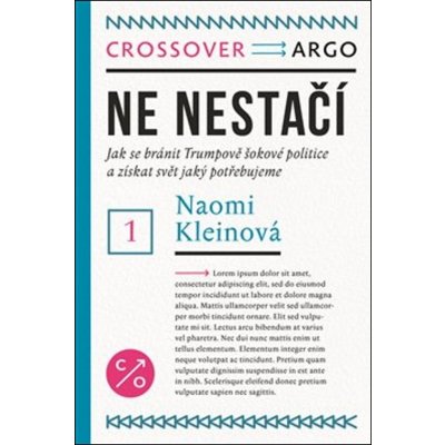 Ne nestačí - Naomi Klein – Zbozi.Blesk.cz