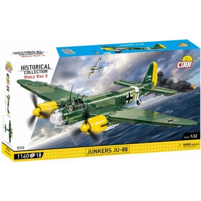Cobi 5733 Německý bombardovací letoun Junkers JU-88 A 4 – Zboží Dáma