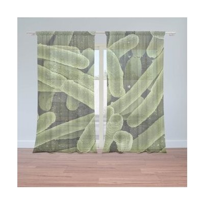 Sablio Záclony Bakterie: 2ks 150x250cm – Hledejceny.cz
