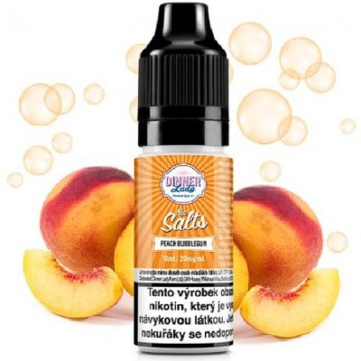 Dinner Lady Peach Bubblegum 10 ml 20 mg – Zboží Mobilmania