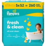 Pampers Fresh Clean Dětské čisticí ubrousky 260 ks – Hledejceny.cz