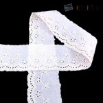 Madeira štykování bílá, šíře 6,5 cm – Zboží Mobilmania