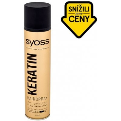 Syoss Keratin 3v1 lak na vlasy pro ochranu vlasů 300 ml – Hledejceny.cz