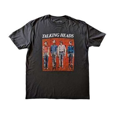 Talking Heads Unisex T-shirt Pixel Portrait – Zboží Mobilmania
