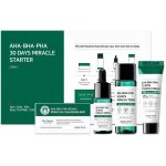 Some By Mi AHA BHA PHA 30 Days Miracle AC SOS mycí pěna 30 ml + tonikum 30 ml + sérum 10 ml + krém 20 g dárková sada – Sleviste.cz