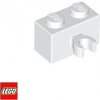 LEGO® doplněk LEGO® 30237b Kostka 1x2 S klipem Bílá