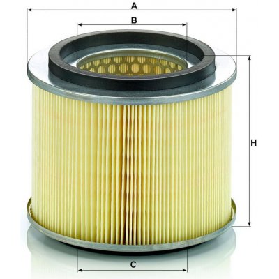 MANN-FILTER Vzduchový filtr MANN C18006 (MF C18006) – Hledejceny.cz