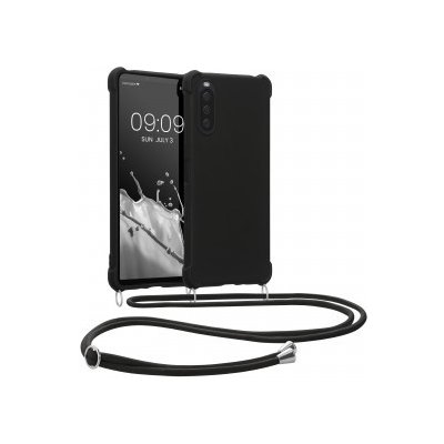 Pouzdro Kwmobile Sony Xperia 10 III černé – Zboží Mobilmania