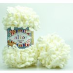 Alize příze Puffy Fine 062 Smetanová – Zboží Dáma
