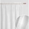 Záclona Záclona s dekorativním prošíváním a řasící páskou Šírka 140 cm | Dĺžka 280 cm biela