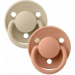 Bibs De Lux silikon 2ks Vanilla/Peach – Zboží Dáma