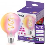 Philips WiZ Wi-Fi BLE G95 E27 6,3 W barevná žárovka, nastavitelná teplota, stmívatelná – Hledejceny.cz