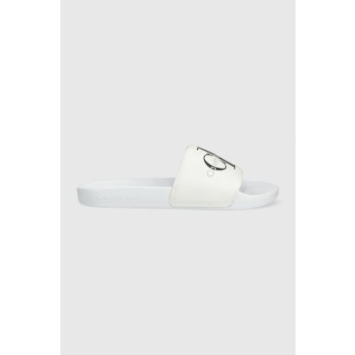 Calvin Klein Jeans Slide Monogram Co Nazouváky YM0YM00061 White – Zboží Mobilmania