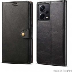 Lenuo Leather flipové Xiaomi Redmi 13C černé