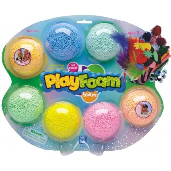PlayFoam Modelína/Plastelína kuličková s doplňky 7 barev 34x28x4cm