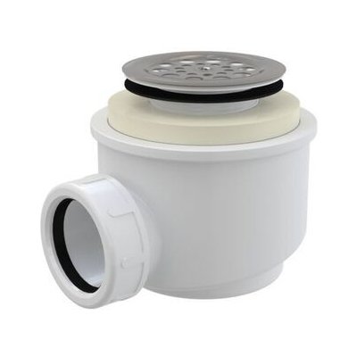 Alcadrain sifon vaničkový s nerezovou mřížkou pr. 50mm A46-50 – Zboží Mobilmania