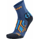 UYN Trekking Approach Mid Socks modrá/oranžová/šedá