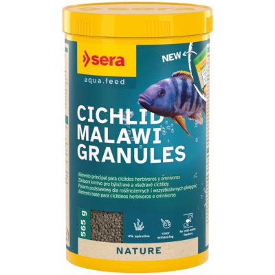 Sera Cichlid Malawi Granules 1 l – Zbozi.Blesk.cz