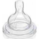 Savička na kojenecké lahve Philips Avent Dudlík Anti-colic/Classic+ 2 pomalý průtok 2 ks Bílá