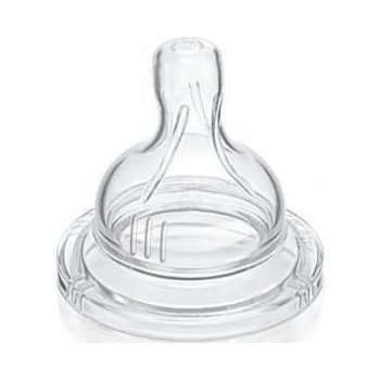 Philips Avent Dudlík Anti-colic/Classic+ 2 pomalý průtok 2 ks Bílá