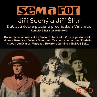 Semafor Komplet 9 her z let 1959-1964 - Suchý Jiří – Hledejceny.cz