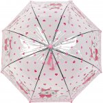 Dětský průhledný vystřelovací deštník kočka 1 růžová sv. – Zboží Dáma