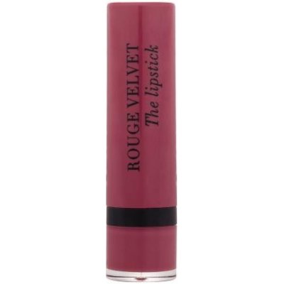Bourjois Paris Rouge Velvet The Lipstick matná klasická rtěnka 2 , 47 Rose Brulé 4 g – Sleviste.cz