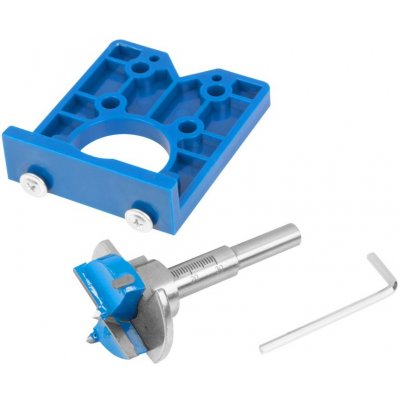 sada na vrtání děr pro závěsy 35mm,šablona Graphite 57H003 – Hledejceny.cz