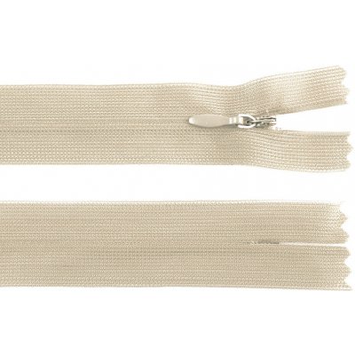 Spirálový zip skrytý No 3 délka 60 cm dederon Varianta: 307 krémová, Balení: 1 ks – Hledejceny.cz