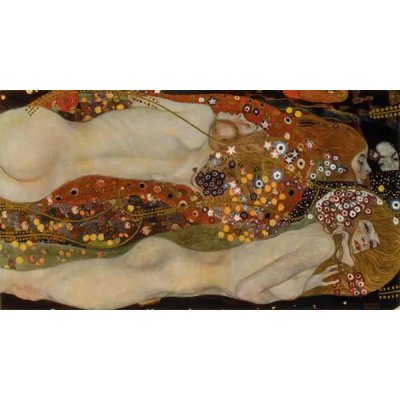 Obrazy - Klimt, Gustav: Wasserschlangen - Vodní hadi - reprodukce obrazu – Zboží Dáma