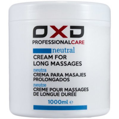 OXD masážní krém Neutral pro delší masáž 1 l