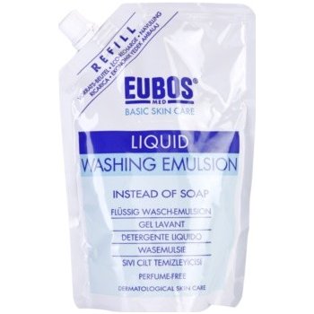 Eubos Basic Skin Care Blue mycí emulze bez parfemace náhradní náplň 400 ml