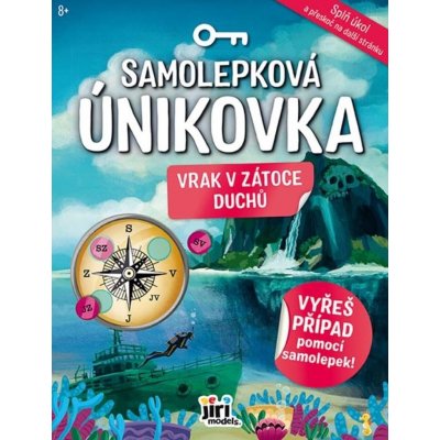 Samolepková únikovka Vrak v zátoce Duchů – Zboží Dáma