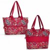 Nákupní taška a košík Reisenthel Shopper E1 Paisley Ruby