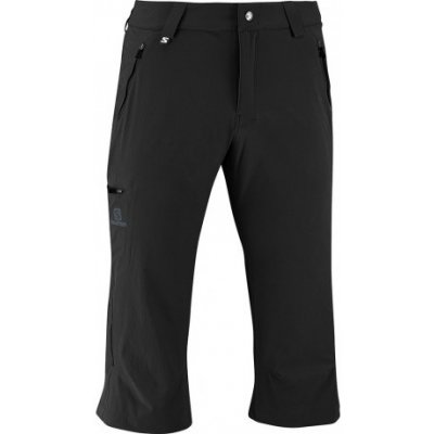 Salomon Wayfarer capri black 363387 lehké softshellové 3/4 kalhoty – Zboží Mobilmania