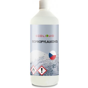 Ecoliquid Isopropylalkohol 99,9% 1 l Klasický uzávěr