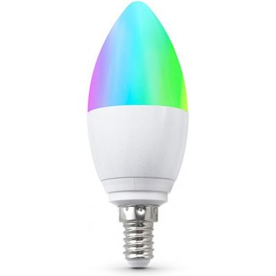 Lurecom PST JL06 LED E14 RGBCW, chytrá dálkově ovládaná LED žárovka E14, WiFi, 5W, RGB+W, ovládání TuyaSmart – Zboží Mobilmania