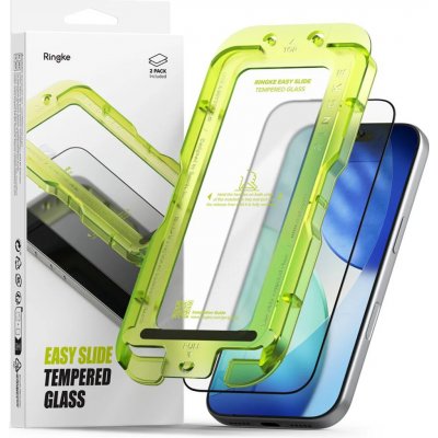 Ringke Easy Slide 2-PACK iPhone 17 pro černý 8800328811423 – Zboží Živě