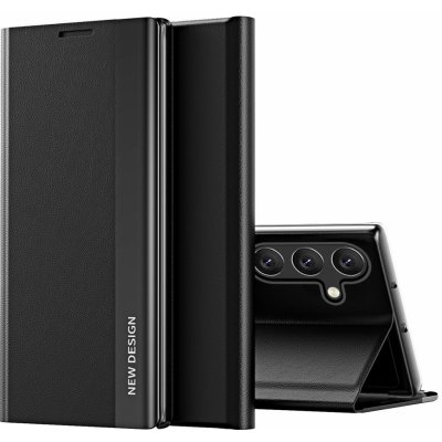 Pouzdro Beweare Sleep Flip SView Cover Samsung Galaxy A54 5G - černé – Zboží Mobilmania