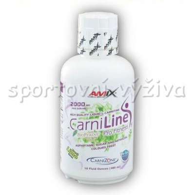 Amix CarniLine Pro Fitness + Bioperine 480 ml – Hledejceny.cz