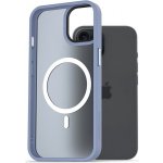 Pouzdro AlzaGuard Matte Case Compatible with MagSafe iPhone 15 Pro světle modré – Zboží Mobilmania