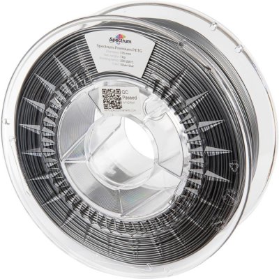 Spectrum Premium PET-G, 1,75mm, 1000g, 80062, silver star – Zboží Živě